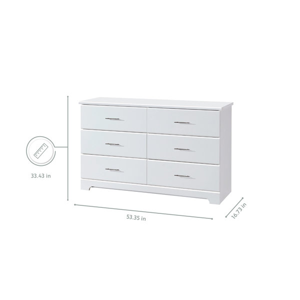 Storkcraft Brookside 6 Drawer Double Dresser Reviews Wayfair